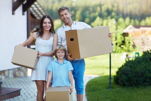 Local moving team handling items near a Camberwell property