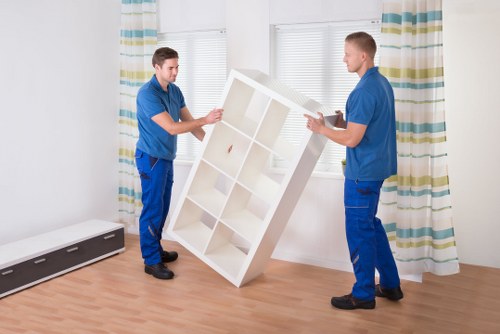 Secure storage environment at Camberwell Storage with safety measures in place
