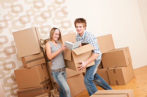 Local removals team handling a residential move in Camberwell